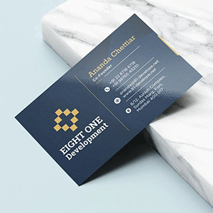 mirror-single-business-visiting-card